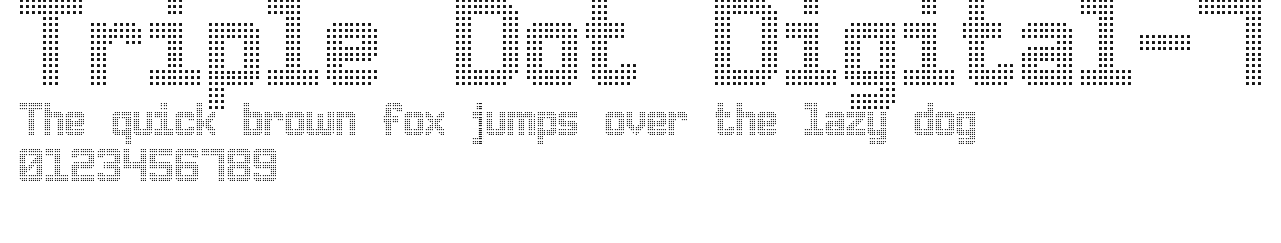 Triple Dot Digital-7 Preview