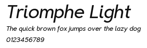 Triomphe Light Preview