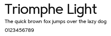 Triomphe Light Preview