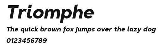 Triomphe Preview