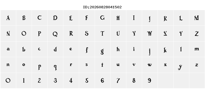 Character Map