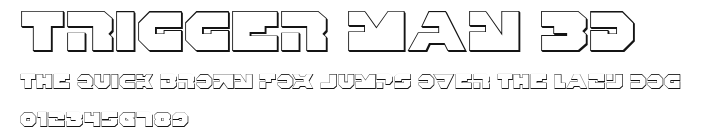 Trigger Man 3D Preview