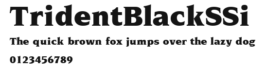 TridentBlackSSi Preview
