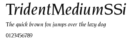 TridentMediumSSi Preview
