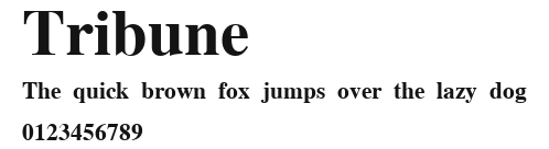 Tribune Preview