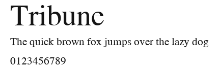 Tribune Preview