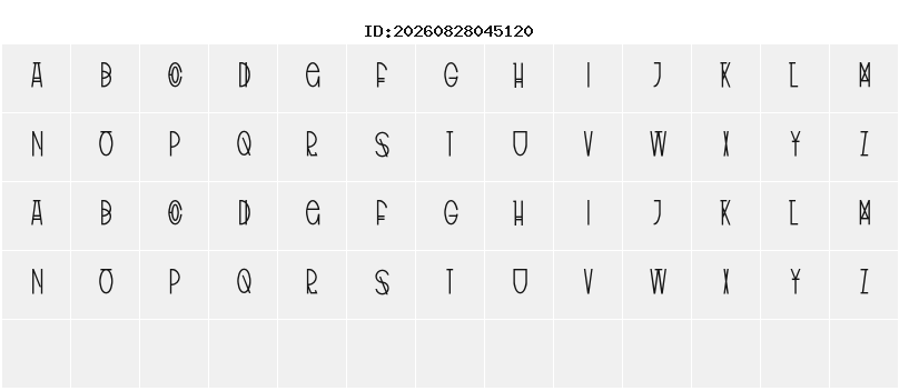 Character Map