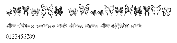 Tribal Butterflies Preview