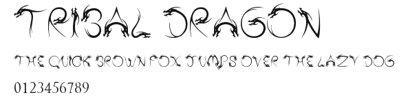 Tribal Dragon Preview