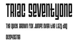 Triac SeventyOne Preview
