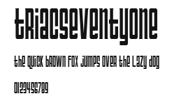 TriacSeventyone Preview