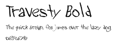 Travesty Bold Preview