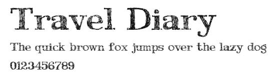 Travel Diary Preview
