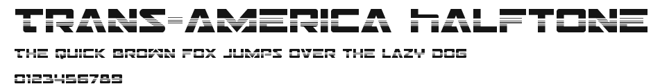 Trans-America Halftone Preview