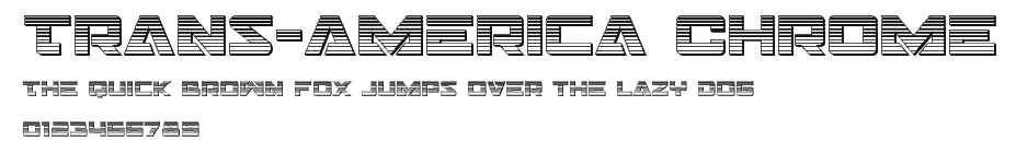 Trans-America Chrome Preview