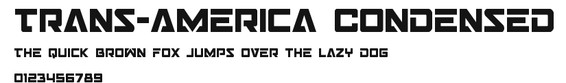 Trans-America Condensed Preview