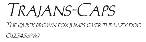 Trajans-Caps Preview