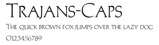 Trajans-Caps Preview