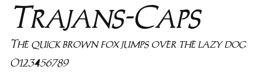 Trajans-Caps Preview