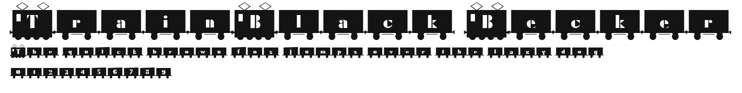 TrainBlack Becker Preview