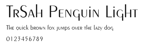 TrSah Penguin Light Preview