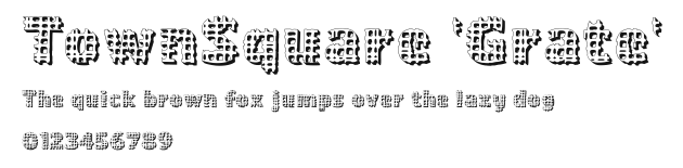 TownSquare 'Grate' Preview