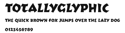 TotallyGlyphic Preview