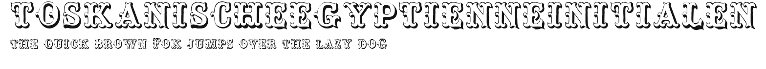ToskanischeEgyptienneInitialen Preview