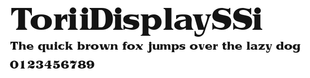 ToriiDisplaySSi Preview
