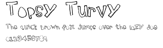 Topsy Turvy Preview