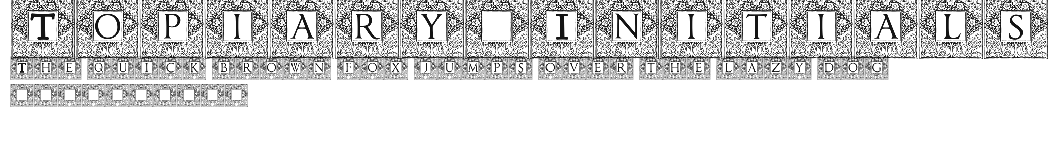 Topiary_Initials Preview