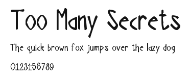 Too Many Secrets Preview