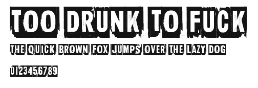 Too drunk to fuck Preview