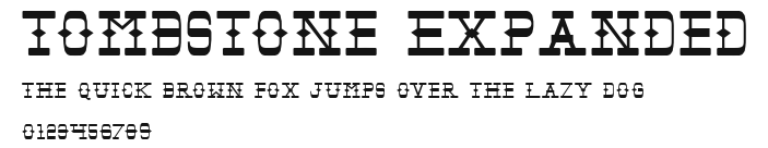 Tombstone Expanded Preview