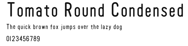 Tomato Round Condensed Preview