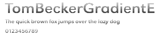 TomBeckerGradientE Preview