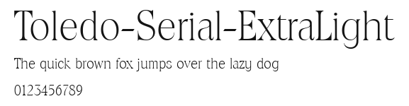 Toledo-Serial-ExtraLight Preview