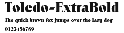 Toledo-ExtraBold Preview