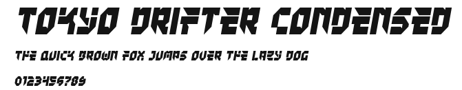 Tokyo Drifter Condensed Preview