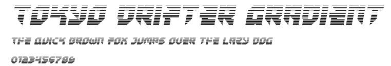 Tokyo Drifter Gradient Preview