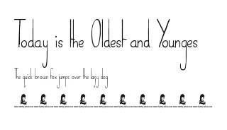 Today is the Oldest and Younges Preview