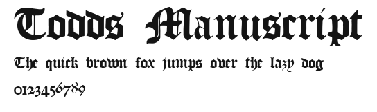 Todds Manuscript Preview