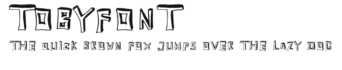 TobyFont Preview