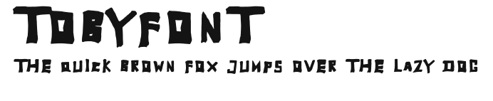 TobyFont Preview