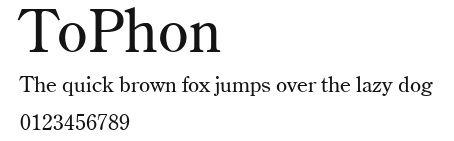 ToPhon Preview