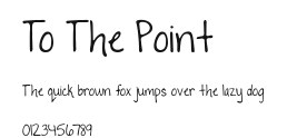 To The Point Preview
