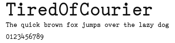 TiredOfCourier Preview