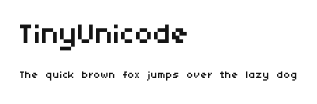 TinyUnicode Preview