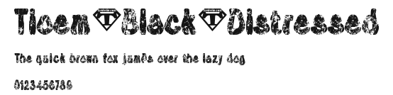 Tioem-Black-Distressed Preview