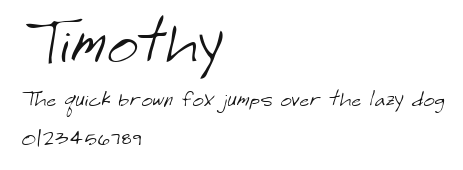 Timothy Preview